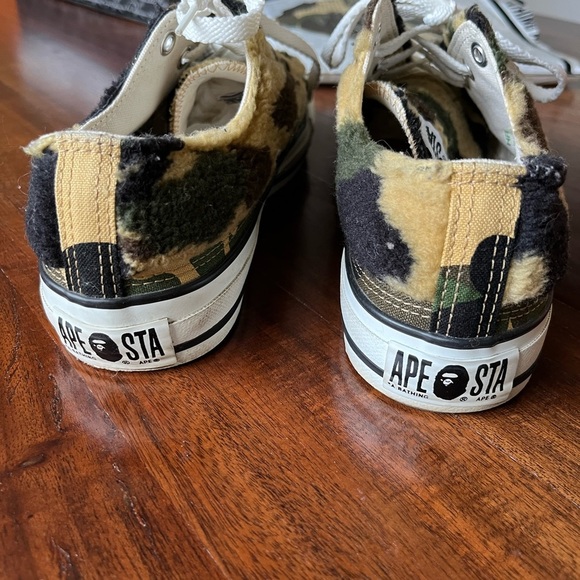 A Bathing Ape Men’s 1st Camo Boa Ape Sta Low Sneakers Shoes Bape - Picture 14 of 17